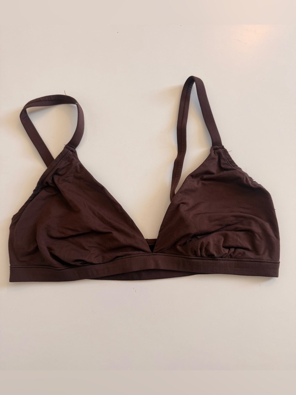 Pink Everyday Wireless Bralette - Brown